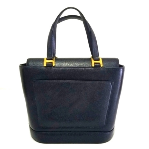 MCM Black Leather Flap Bag with COA - Picture 3 of 14